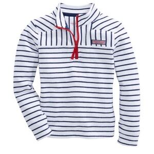 Vineyard Vines Girls Shep Shirt Half Zip Sweatshirt